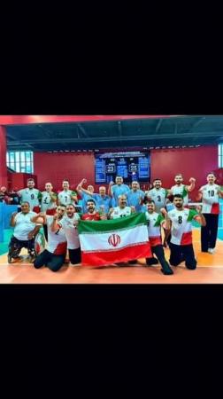 نهمین قهرمانی جهان و کسب سهمیه پارالمپیک برای والیبال نشسته جانبازان و معلولان ایران