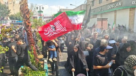 جا مانده‌ایم، اما دلمان در کربلاست… 