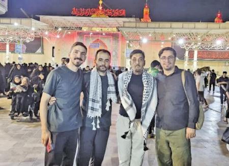 متولد آفریقا و ساکن آمریکا اما دلباخته کربلا