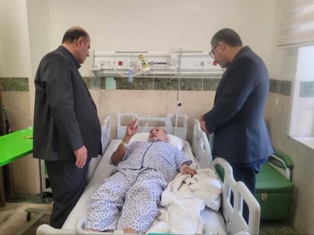 عیادت از جانبازان