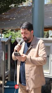 مراسم تشییع مداح و جانباز ۷۰ درصد شهید برگزار شد