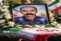 شهادت بسیجی کامیارانی به دست ضدانقلاب