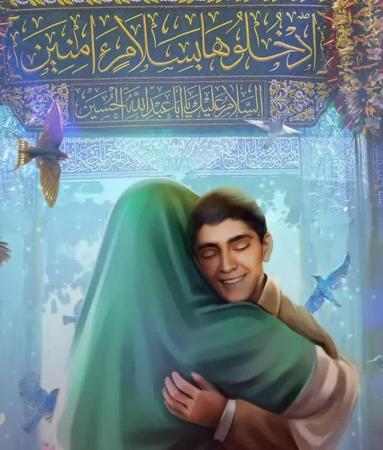 مادر شهید رسول خانی به فرزند شهیدش پیوست