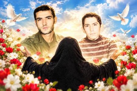 مادر شهیدان مرادی در قم به فرزندان شهیدش پیوست