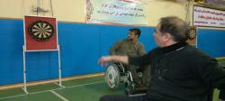 گزارش تصویری مسابقه دارت جانبازان نخاعی