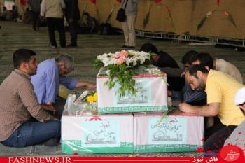 وداع نه، سلامی دوباره با شهدا (گزارش تصویری)