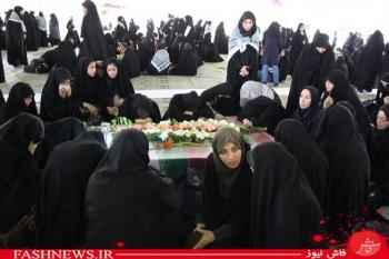 وداع نه، سلامی دوباره با شهدا (گزارش تصویری)