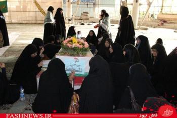 وداع نه، سلامی دوباره با شهدا (گزارش تصویری)