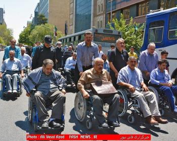 گزارش تصویری ازراهپیمایی ایثارگران درروز قدس(1)