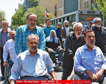 گزارش تصویری ازراهپیمایی ایثارگران درروز قدس(1)