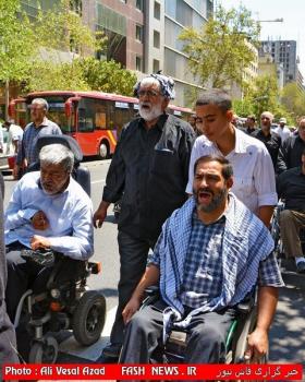 گزارش تصویری ازراهپیمایی ایثارگران درروز قدس(1)