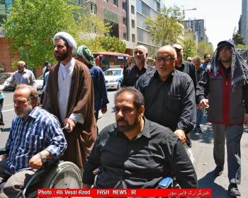 گزارش تصویری ازراهپیمایی ایثارگران درروز قدس(1)