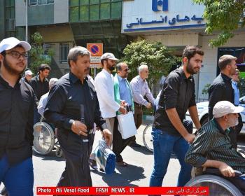 گزارش تصویری ازراهپیمایی ایثارگران درروز قدس(1)
