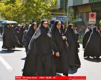 گزارش تصویری ازراهپیمایی ایثارگران درروز قدس(1)