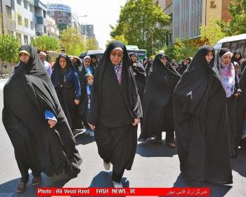 گزارش تصویری ازراهپیمایی ایثارگران درروز قدس(1)