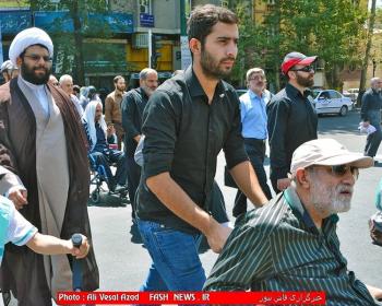 گزارش تصویری ازراهپیمایی ایثارگران درروز قدس(1)