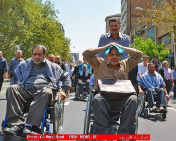 گزارش تصویری ازراهپیمایی ایثارگران درروز قدس(1)