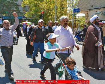 گزارش تصویری ازراهپیمایی ایثارگران درروز قدس(1)