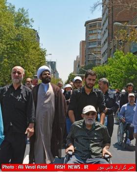 گزارش تصویری ازراهپیمایی ایثارگران درروز قدس(1)