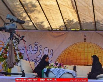 گزارش تصویری ازراهپیمایی ایثارگران درروز قدس(1)