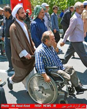 گزارش تصویری ازراهپیمایی ایثارگران درروز قدس(1)
