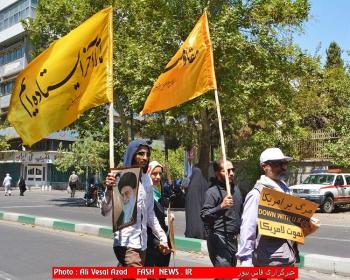 گزارش تصویری ازراهپیمایی ایثارگران درروز قدس(1)