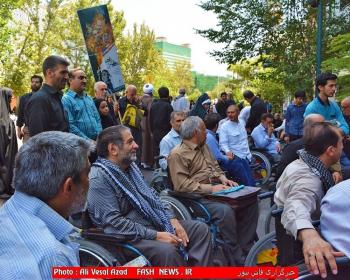 گزارش تصویری ازراهپیمایی ایثارگران درروز قدس(1)