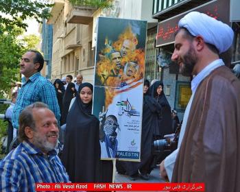 گزارش تصویری ازراهپیمایی ایثارگران درروز قدس(1)