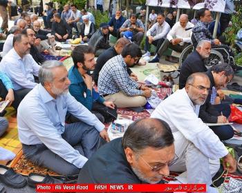 گزارش تصویری ازراهپیمایی ایثارگران درروز قدس(1)