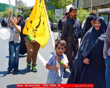 گزارش تصویری ازراهپیمایی ایثارگران درروز قدس(1)
