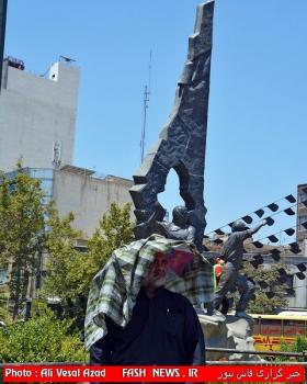 گزارش تصویری ازراهپیمایی ایثارگران درروز قدس(1)