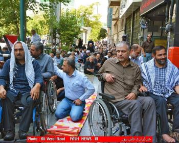 گزارش تصویری ازراهپیمایی ایثارگران درروز قدس(پایانی)