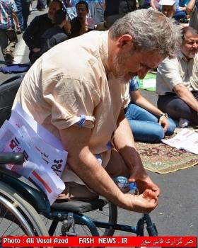گزارش تصویری ازراهپیمایی ایثارگران درروز قدس(پایانی)