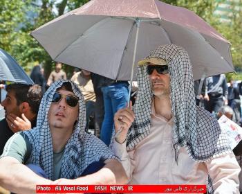 گزارش تصویری ازراهپیمایی ایثارگران درروز قدس(پایانی)