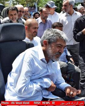 گزارش تصویری ازراهپیمایی ایثارگران درروز قدس(پایانی)