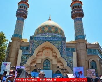 گزارش تصویری ازراهپیمایی ایثارگران درروز قدس(پایانی)