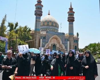 گزارش تصویری ازراهپیمایی ایثارگران درروز قدس(پایانی)