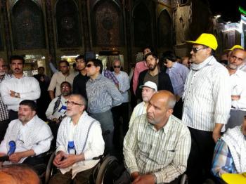 گزارش مصور کاروان لبیک یا حسین جانبازان(بخش دوم)