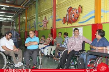گزارش مصور از مسابقه فوتبال دستی جانبازان نخاعی
