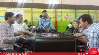 گزارش مصور از مسابقه فوتبال دستی جانبازان نخاعی