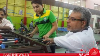 گزارش مصور از مسابقه فوتبال دستی جانبازان نخاعی
