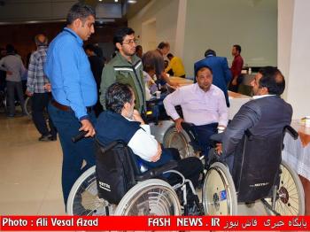 گزارش مصور بازدید جانبازان از باغ موزه دفاع مقدس