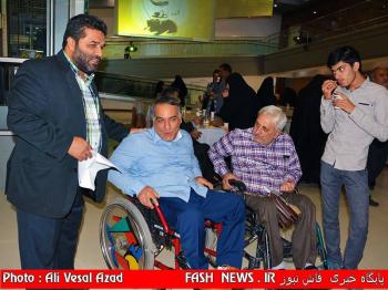 گزارش مصور بازدید جانبازان از باغ موزه دفاع مقدس