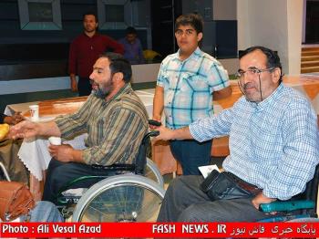 گزارش مصور بازدید جانبازان از باغ موزه دفاع مقدس
