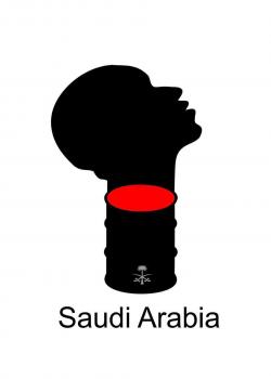 تیغ تیز گرافیست ها به گردن آل سعود