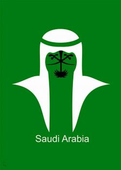 تیغ تیز گرافیست ها به گردن آل سعود