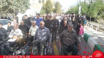 گزارش تصویری ازتشییع سردارجانباز شهیدپاکیزه