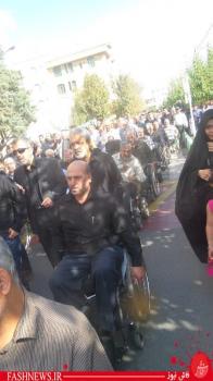 گزارش تصویری ازتشییع سردارجانباز شهیدپاکیزه