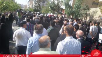 گزارش تصویری ازتشییع سردارجانباز شهیدپاکیزه