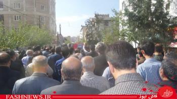 گزارش تصویری ازتشییع سردارجانباز شهیدپاکیزه